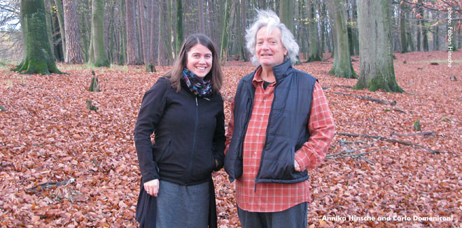 Centre pages of the booklet layout for the CD Selected Works VII: 12 Preludes for solo mandolin