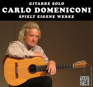 Carlo Domeniconi solo Konzerte in Berlin, Mai - Dezember 2016 Carlo Domeniconi solo Konzerte in Berlin, Mai - Dezember 2016
