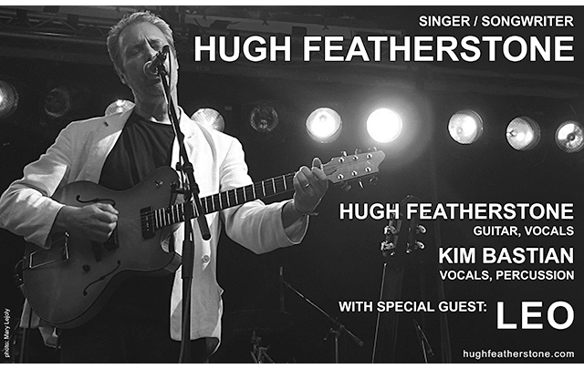 Hugh Featherstone, singer, songwriter, guitarrist