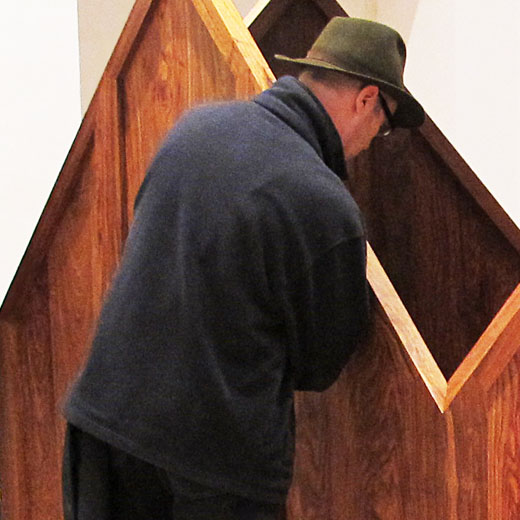 Hugh Featherstone at an Ai Wei Wei exhibition, Berlin, 2014 Hugh Featherstone at an Ai Wei Wei exhibition, Berlin, 2014